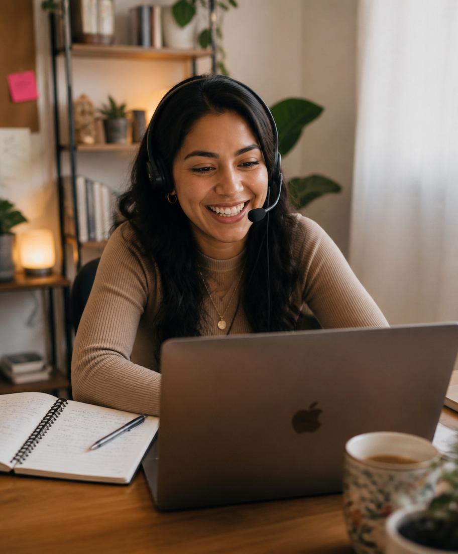 Support specialist scheduling jobs for a home service company